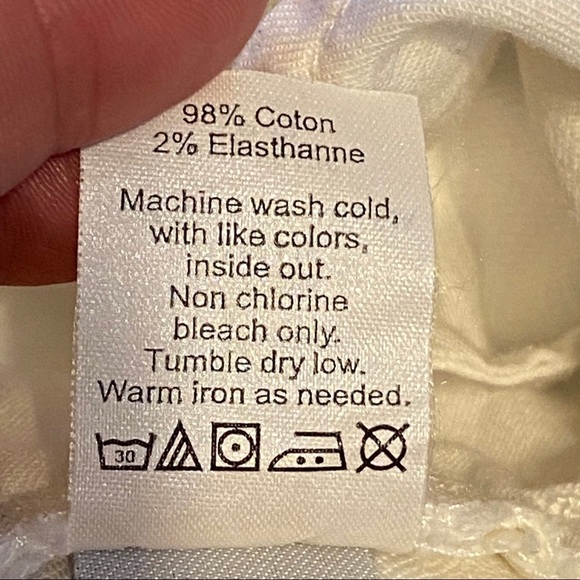 J. Crew Matchstick White Jeans Size 27 Short - Picture 11 of 13